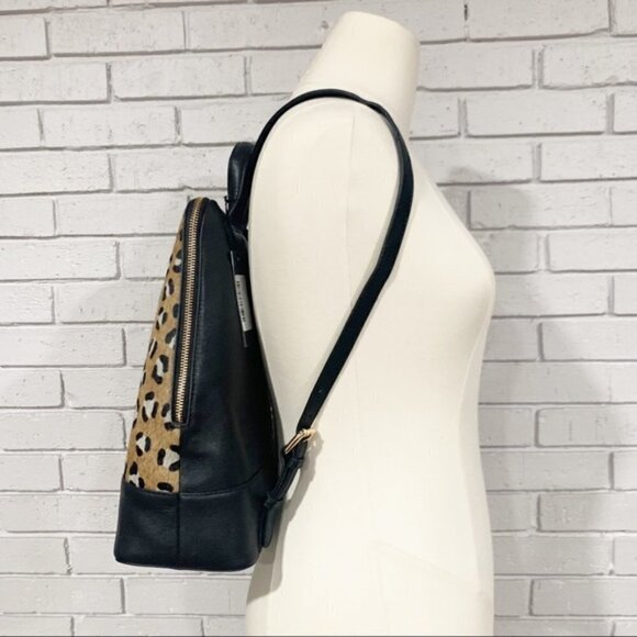 Paul Costelloe‎ Animal Print Leather Backpack main image 4